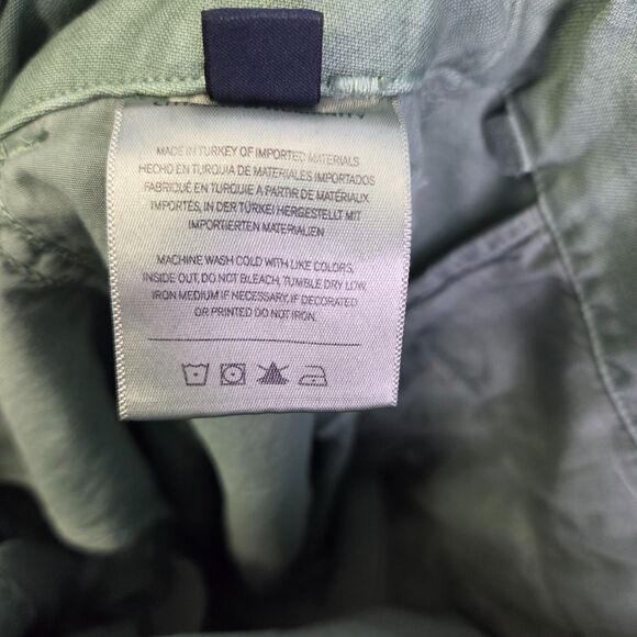 Citizens of Humanity Payton Barrel Leg Utility Pants Green Cotton Size 29 - Picture 12 of 12